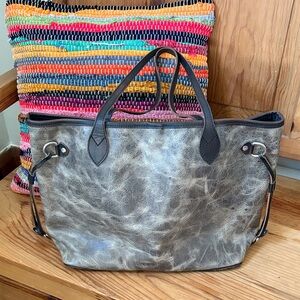 Freebird Distressed Leather Tote